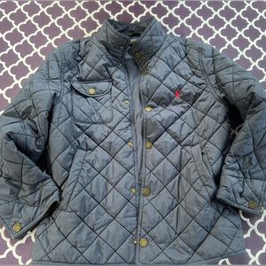 Polo Ralph Lauren Boys Barn Jacket Navy Blue